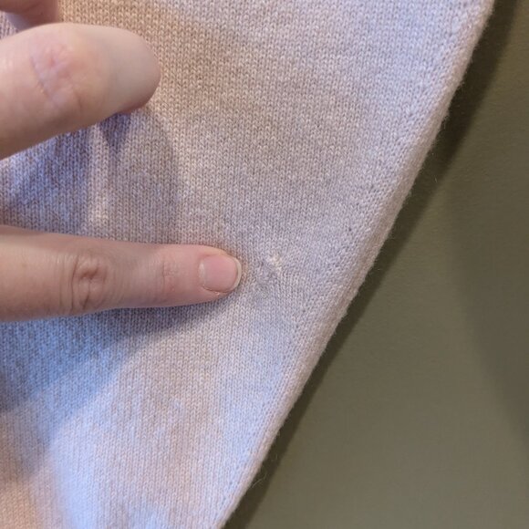 Pringle Scotland 100% Cashmere Pink Turtleneck Size Med Womens VTG 80's Sweater - Picture 7 of 15